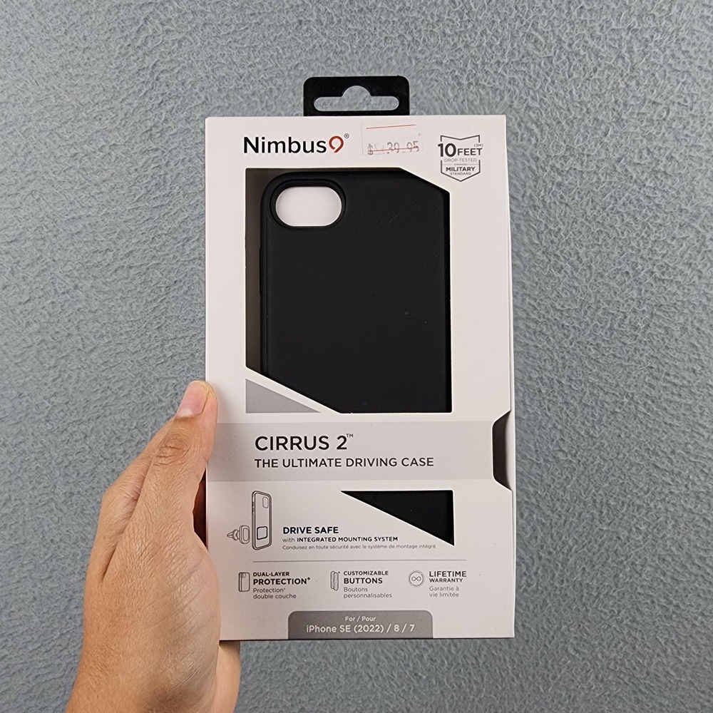 Nimbus9 Cirrus 2 Hybrid Case IPhone SE 2022 8 7 Black Rugged Shockproof New